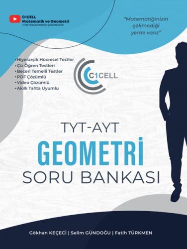 C1cell Yayınları TYT AYT Geometri Soru Bankası Gökhan Keçeci