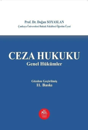 Ceza Hukuku Genel Hükümler Doğan Soyaslan