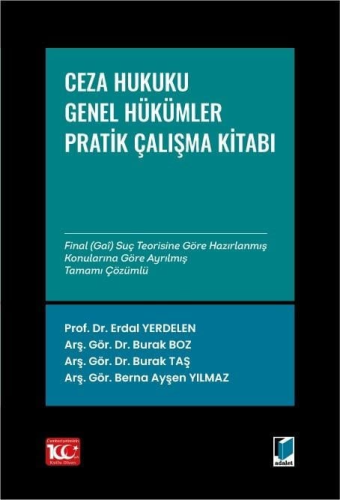 Ceza Hukuku Genel Hükümler Çözümlü Pratik Çalışmalar Erdal Yerdelen