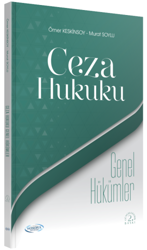 Ceza Hukuku Genel Hükümler Ömer Keskinsoy