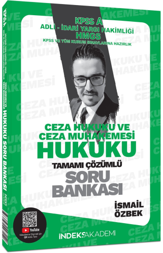 İndeks Akademi 2025 KPSS A Grubu Ceza Hukuku ve Ceza Muhakemesi Hukuku