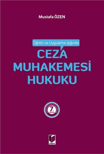 Hukuk Kitapları,Ceza Hukuku, - Adalet Yayınevi - Ceza Muhakemesi Hukuk