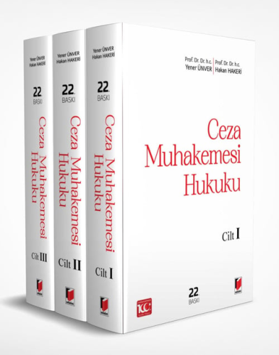 Ceza Muhakemesi Hukuku (3 Cilt) Hakan Hakeri