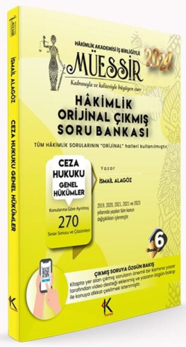 MÜESSİR Ceza Hukuku Genel Hükümler Orijinal Çıkmış Soru Bankası Çözüml