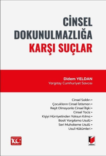 Cinsel Dokunulmazlığa Karşı Suçlar Didem Yeldan