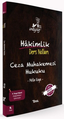 HMGS, Hakimlik Sınavları, - Temsil Kitap - İmtiyaz Ceza Muhakemesi Huk