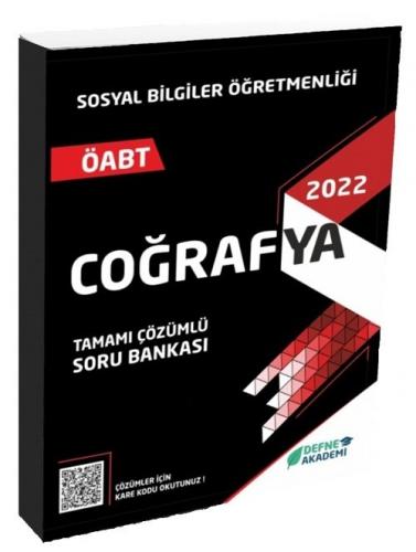 Defne Akademi 2022 ÖABT Sosyal Bilgiler Coğrafya Soru Bankası Çözümlü 