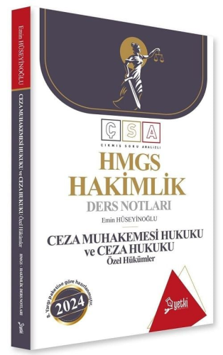 Yetki Yayınları 2024 HMGS Hakimlik Ceza Muhakemesi Hukuku ve Ceza Huku