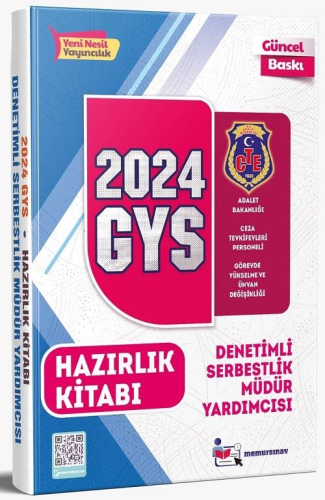 Memur Sınav 2024 GYS Adalet Bakanlığı Ceza Tevkifevleri Denetimli Serb