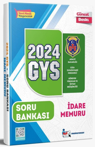 Memur Sınav 2024 GYS Adalet Bakanlığı Ceza Tevkifevleri İdare Memuru S