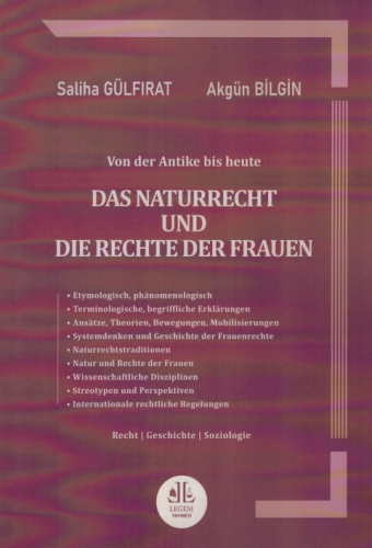 Das Naturrecht Und Dıe Rechte Der Frauen Saliha Gülfırat