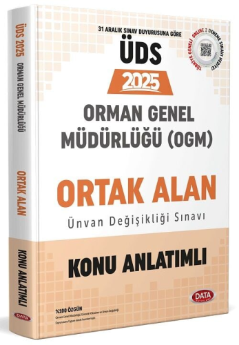 Data Yayınları 2025 Orman Genel Müdürlüğü Ünvan Değişikliği Sınavı Ort