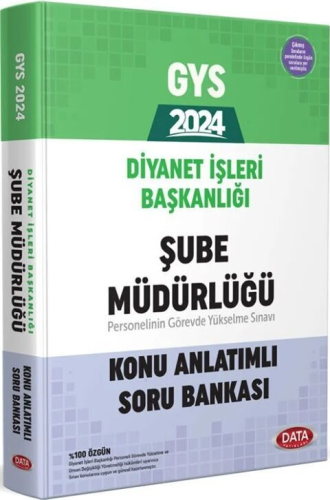 Data Yayınları 2024 Diyanet İşleri Başkanlığı GYS Şube Müdürlüğü Hazır