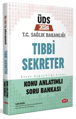 Data Yayınları 2024 T.C. Sağlık Bakanlığı GYS Tıbbi Sekreter Konu Anla