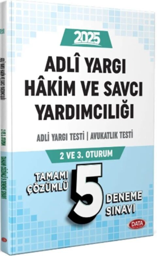 Data Yayınları Adli Yargı Hakim ve Savcı Yardımcılığı Adli Yargı - Avu