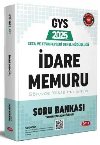 Data Yayınları 2025 Ceza ve Tevkifevleri İdare Memuru GYS Soru Bankası