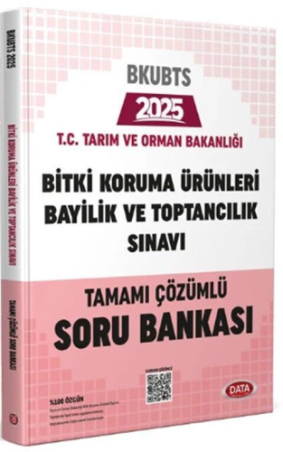 Data Yayınları 2025 T.C. Tarım Ve Orman Bakanlığı Bitki Koruma Ürünler