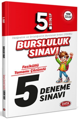 - Data Yayınları - Data Yayınları 5. Sınıf Bursluluk Sınavı Fasiküllü 