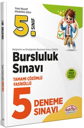 İlköğretim (1-8 Sınıf) Kitapları,5. Sınıf Kitapları, - Editör Yayınevi