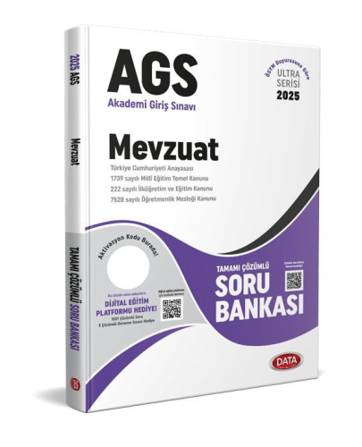 MEB-AGS Hazırlık,AGS Soru Bankası, - Data Yayınları - Data Yayınları 2