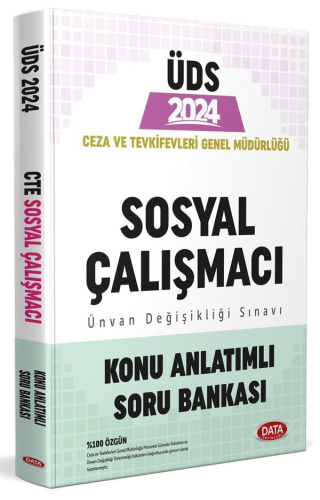 Data Yayınları 2024 Sosyal Çalışmacı Ünvan Değişikliği Sınavı Konu Anl