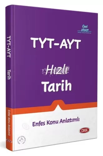 Data Yayınları TYT AYT Hızlı Tarih Enfes Konu Anlatımlı Kolektif