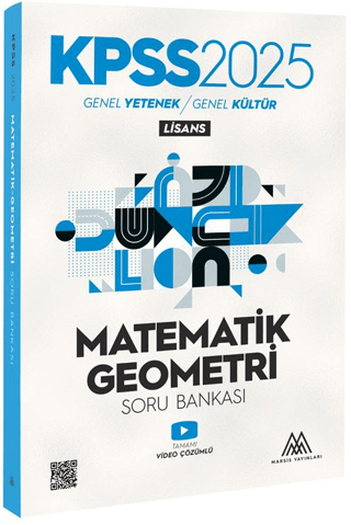 Marsis Yayınları 2025 KPSS Matematik Geometri Soru Bankası Video Çözüm