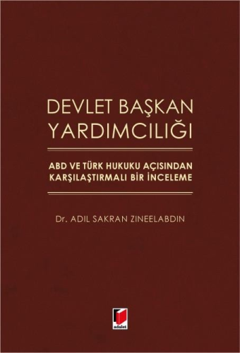 Devlet Başkan Yardımcılığı Adil Sakran Zineelabdin