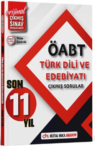 Dijital Hoca ÖABT Türk Dili ve Edebiyatı Son 11 Yıl Çıkmış Sorular Tam