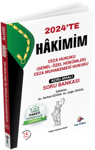 Dizgi Kitap 2024 Hakimim Ceza Hukuku Genel Özel Hükümler Ceza Muhakeme