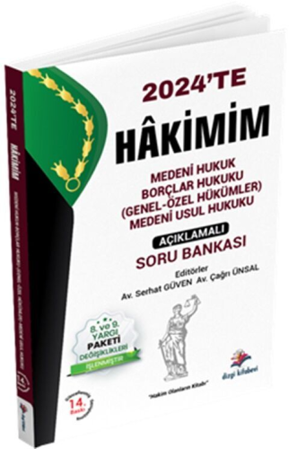 Dizgi Kitap 2024 Hakimim Medeni Hukuk Borçlar Hukuku Genel Özel Hüküml