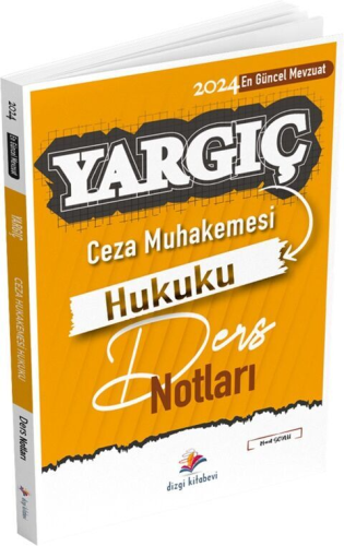 Dizgi Kitap Yayınları 2024 Yargıç Hakimlik ve HMGS Ceza Muhakemesi Huk