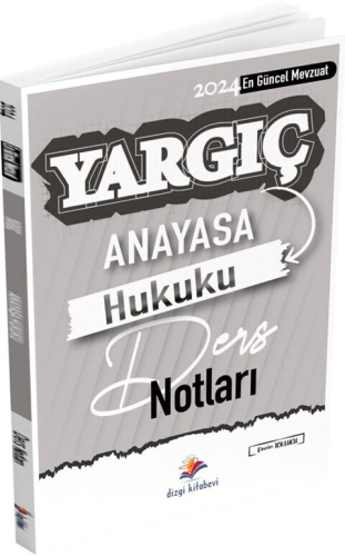 Dizgi Kitap Yayınları 2024 Yargıç Hakimlik Ve HMGS Anayasa Hukuku Ders