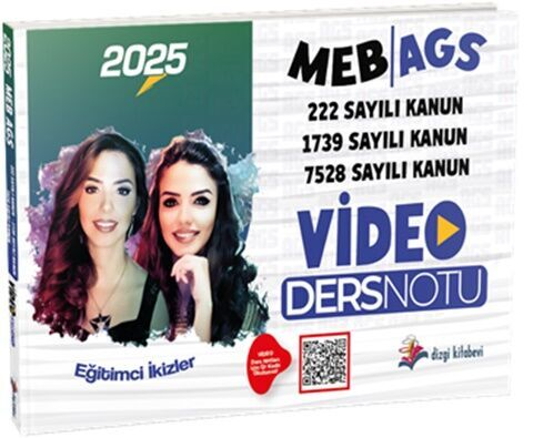 Dizgi Kitap Yayınları 2025 MEB AGS Mevzuat (222, 1739, 7528 Sayılı Kan