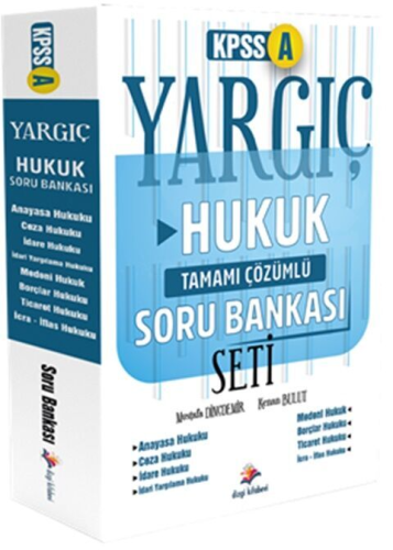 Dizgi Kitap Yayınları 2025 Yargıç KPSS A Hukuk Tamamı Çözümlü Soru Ban