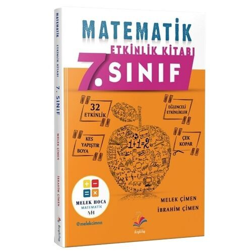 Dizgi Kitap Yayınları 7.Sınıf Matematik Etkinlik Kitabı Melek Çimen