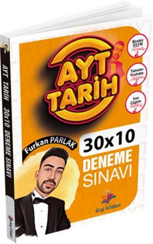 Dizgi Kitap Yayınları AYT Tarih 30 Deneme Sınavı Furkan Parlak