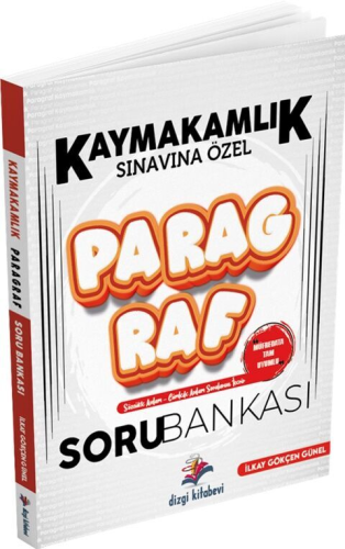 Dizgi Kitap Yayınları Kaymakamlık Paragraf Soru Bankası İlkay Gökçen G