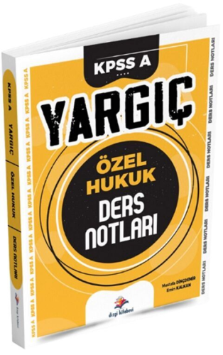 Dizgi Kitap Yayınları 2025 Yargıç Kpss A Özel Hukuk Ders Notları Musta