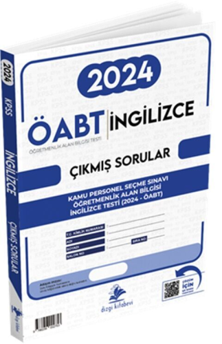 Dizgi Kitap Yayınları ÖABT İngilizce Sınavı Tek Fasikül Orijinal Çıkmı