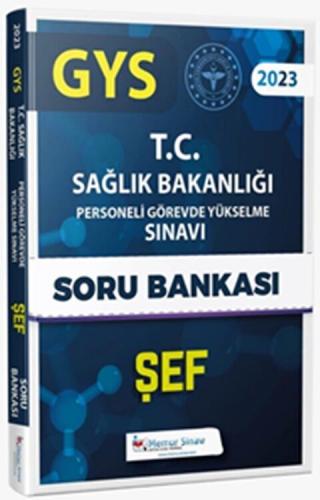 Memur Sınav 2023 Sağlık Bakanlığı Şef GYS Soru Bankası Komisyon