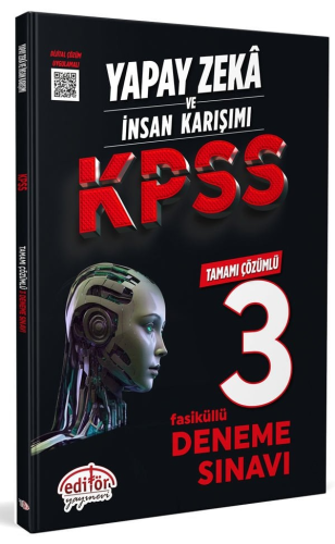 Editör Yayınları KPSS Genel Yetenek Genel Kültür Yapay Zeka ve İnsan K