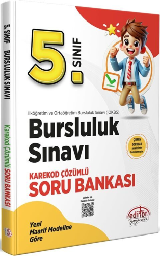 Editör Yayınları 5. Sınıf Bursluluk Sınavı Soru Bankası Komisyon