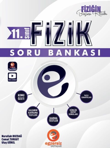 Egzersiz Yayınları 11. Sınıf Fizik Soru Bankası Cemal Turgut