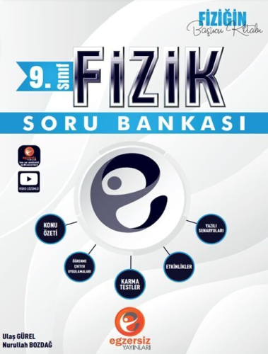 Egzersiz Yayınları 9. Sınıf Fizik Soru Bankası Ulaş Gürel