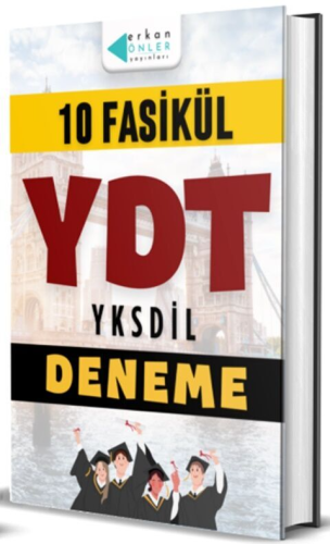 Erkan Önler YDT YKSDİL 10 Fasikül Deneme Erkan Önler