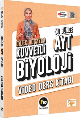 Dilek Hocayla 50 Günde AYT Biyoloji Video Ders Kitabı Dilek Kuvvet