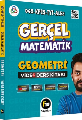 DGS Kitapları,Konu Anlatımlı, - F10 Yayınları - Gerçel Matematik DGS K