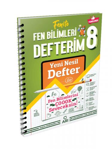 KAMPANYALI Arı Yayıncılık 8. Sınıf Fenito Fen Bilimleri Defterim Komis