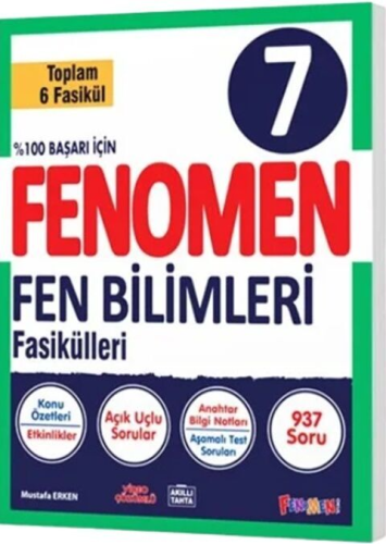 Fenomen Okul 7. Sınıf Fen Bilimleri Fasikülleri Mustafa Erken